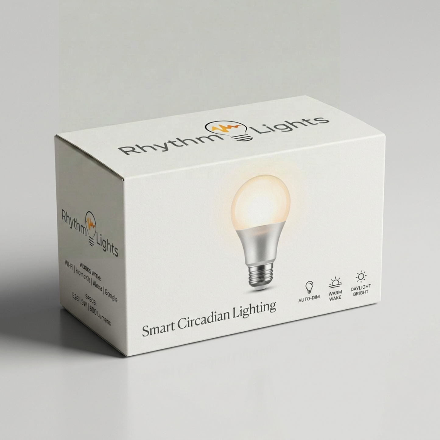 Rhythm Bulb Packaging -Smart Circadian Lighting